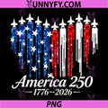 America 250 Heart Flag PNG, Drip Patriotic 1776-2026 PNG
