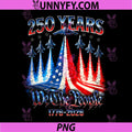 America 250 Years 4th of July PNG, 250th Anniversary USA Flag PNG