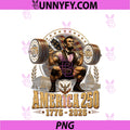 America 250th Abraham Lincoln PNG, Weightlifting Squat PNG