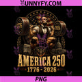 America 250th Abraham PNG, Lincoln Weightlifting Squat PNG