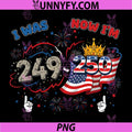 America 250th Anniversary PNG, 1776 2026 4th of July PNG