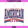 America 250th Anniversary 1776–2026 PNG, USA 250 Years Of America PNG