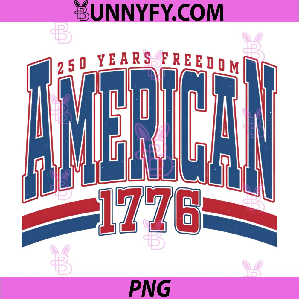America 250th Anniversary 1776–2026 PNG, USA 250 Years of America PNG