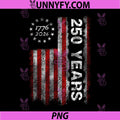 America 250th Anniversary PNG, 250 Years Patriotic 4th of July PNG