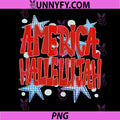 America Hallelujah Patriotic PNG, Christian 4th of July USA Flag PNG