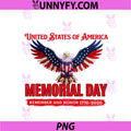 America Memorial Day PNG, Remember And Honor 1776–2026 PNG