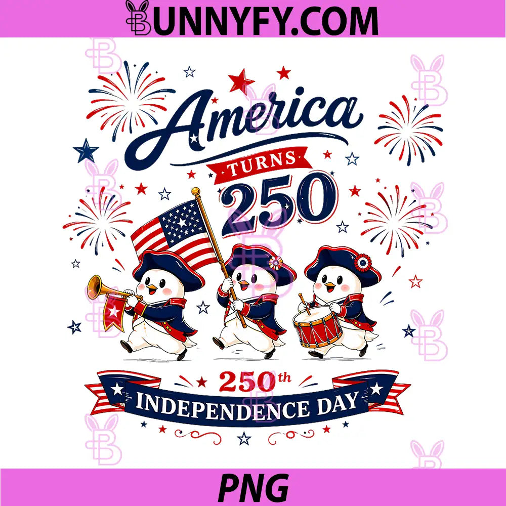 America Turns 250 250th PNG, Independence Day 4th of July 2026 PNG