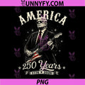 Americas 250th Trump Playing Guitar PNG, 250 Years 1776 2026 PNG