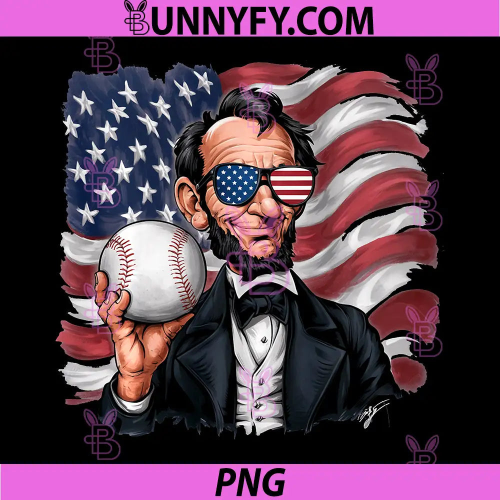 American Flag Baseball Player Bat PNG, Fan Catcher Pitcher USA Performance PNG