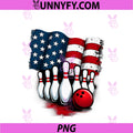 American Flag PNG, Bowling Bowler PNG