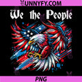 American Flag Patriotic Founding PNG, We The People USA PNG