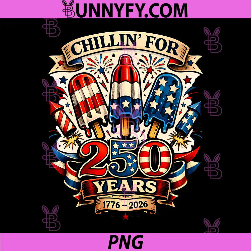 American Flag Popsicle 4th of July PNG, Patriotic Funny Graphic PNG