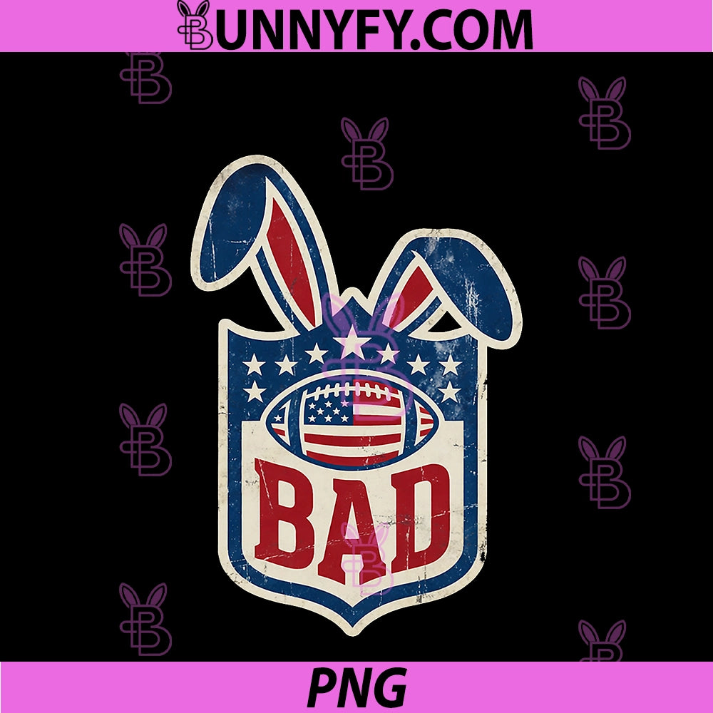 American Football PNG, Bunny Old School PNG