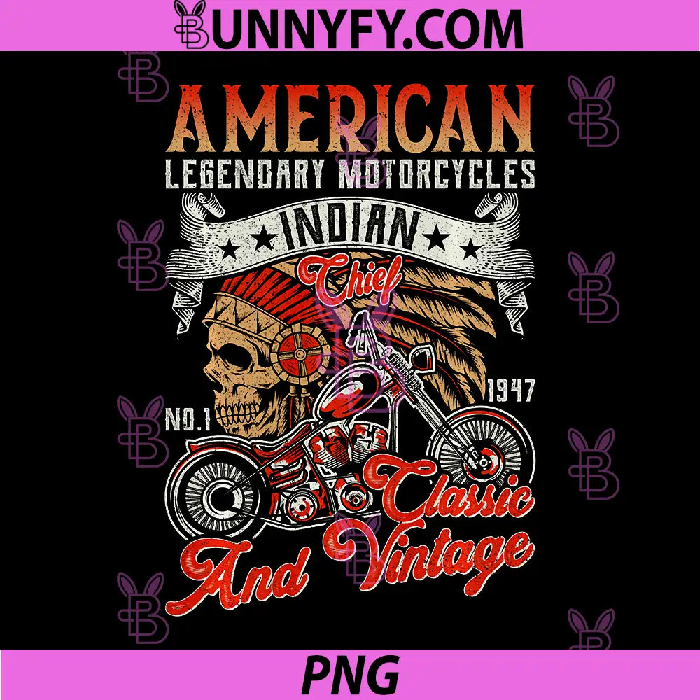 American Legendary Motorcycles PNG, Indian Funny Classic PNG