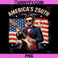 Americas 250th 1776 2026 PNG, Lincoln Electric Guitar PNG