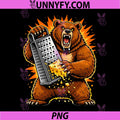 Angry BEAR GRATING CHEESE PNG, Grater Hater PNG