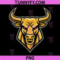 Angry Bull Head Farm PNG, Animals Livestock Logo Graphic PNG