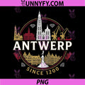 Antwerp Belgium PNG, Travel Souvenir City PNG