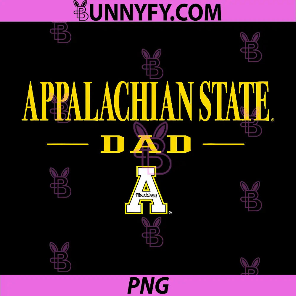 App State Mountaineers PNG, Classic Logo Dad App State PNG