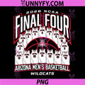 Arizona Basketball Final Four PNG, Arizona Basketball PNG