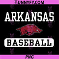Arkansas Razorbacks Baseball PNG, Logo Officially Licensed PNG