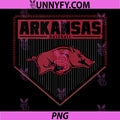 Arkansas Razorbacks Baseball PNG, Homeplate White PNG