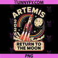 Artemis 2026 PNG, Return to The Moon Rocket Launch Space PNG