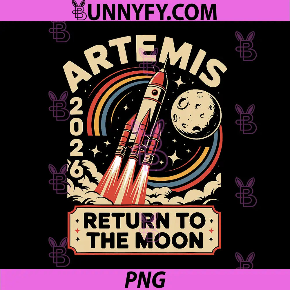 Artemis 2026 PNG, Return to The Moon Rocket Launch Space PNG
