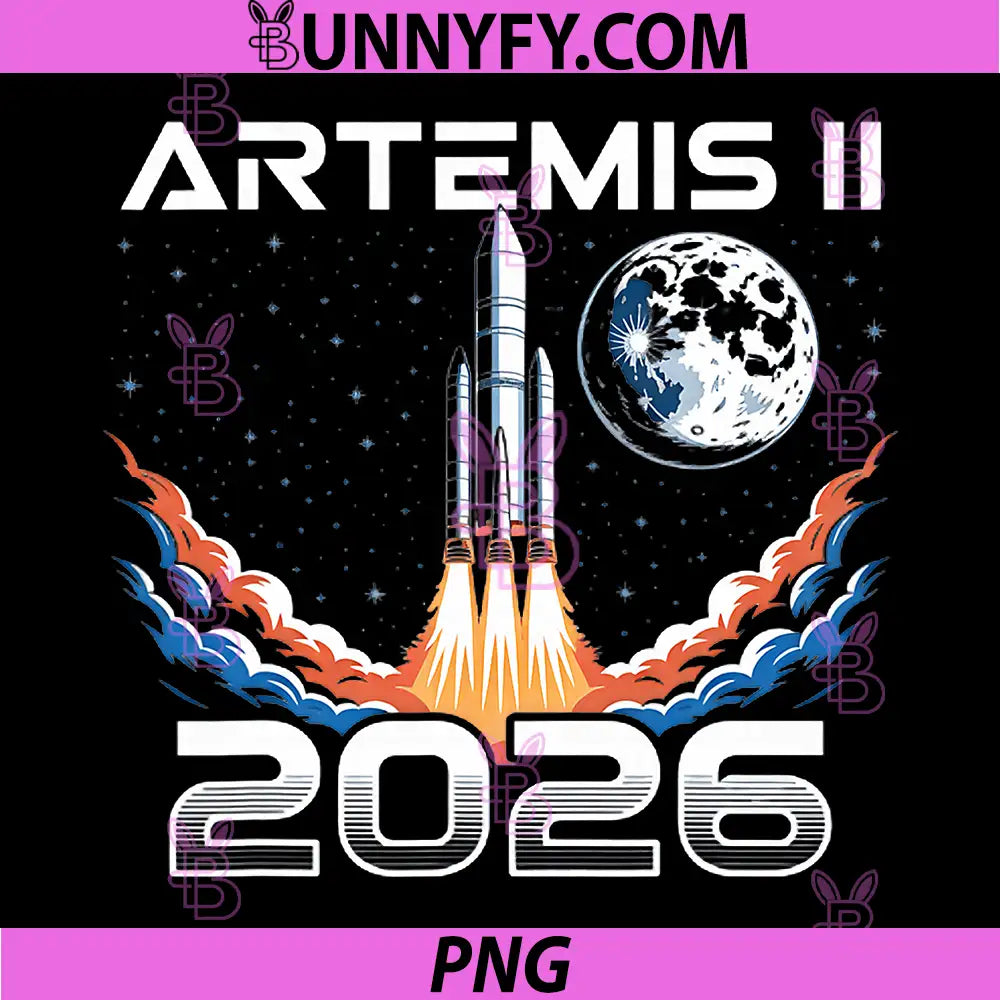 Artemis II Launch PNG, Back to The Moon 2026 Space PNG