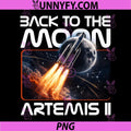 Artemis II PNG, Launch Back to the Moon 2026 Mission PNG