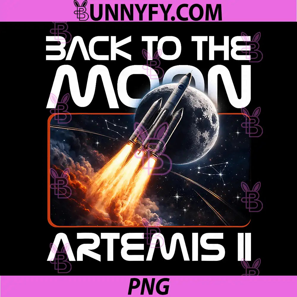 Artemis II PNG, Launch Back to the Moon 2026 Mission PNG