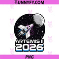Artemis II Launch PNG, To The Moon 2026 PNG