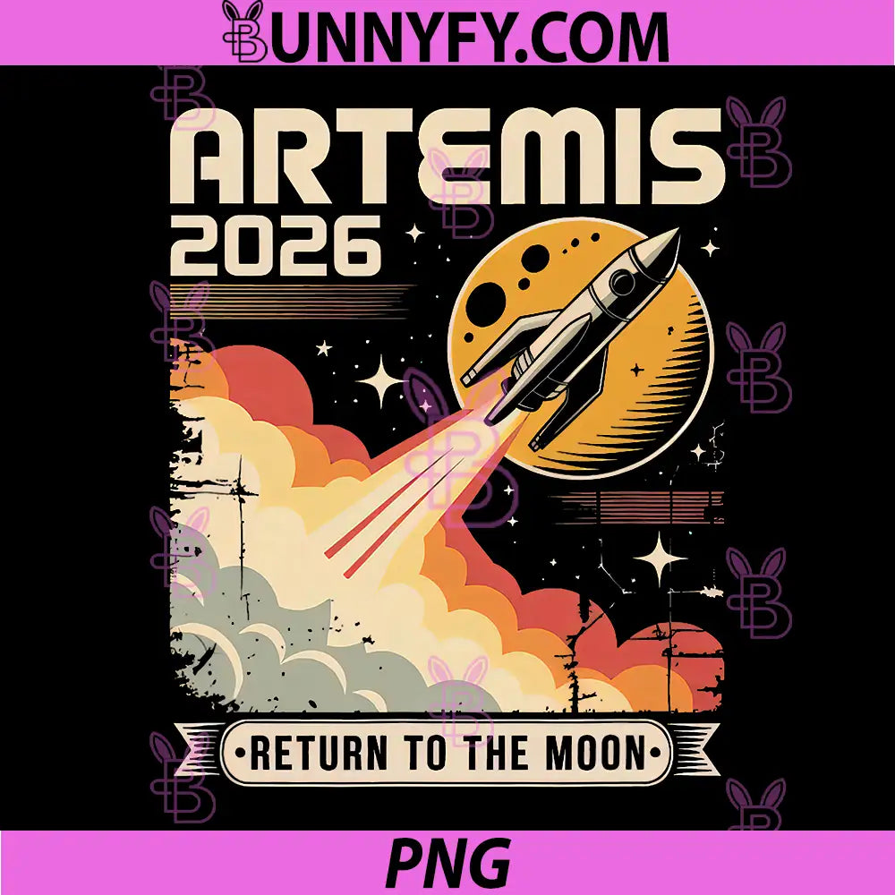 Artemis II Launch to The Moon 2026, Back to The Moon 2026 Space PNG
