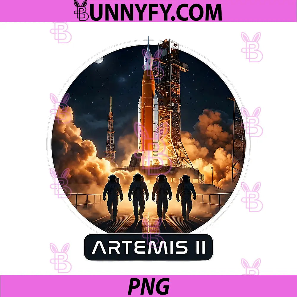 Artemis II Launch to The Moon 2026, Back to The Moon 2026 Space PNG
