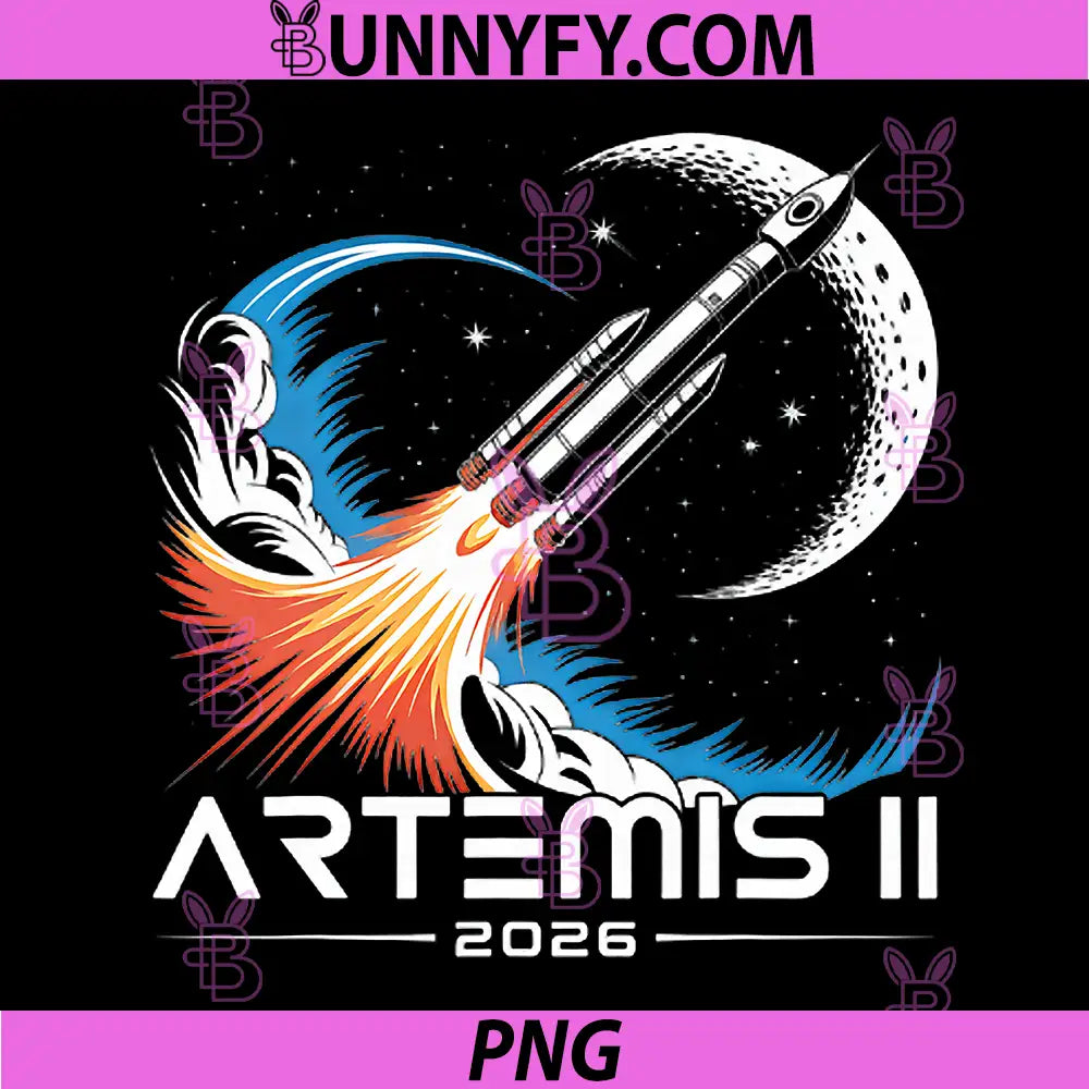 Artemis II 2026 PNG, Launch to The Moon 2026 PNG