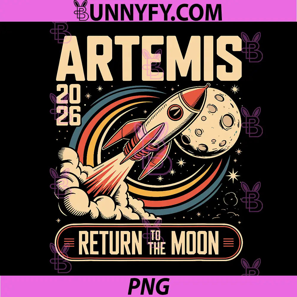 Artemis II  PNG, Return to The Moon Rocket Launch Space 2026 PNG
