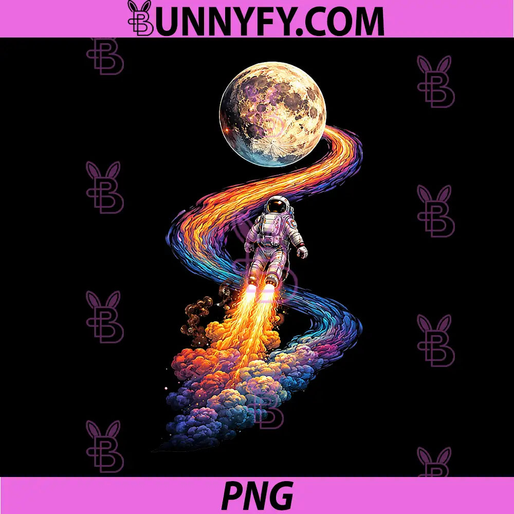 Astronaut Launch Moon Space PNG, Rocket Galaxy Exploration PNG