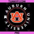 Auburn University AU Logo PNG, Auburn Tigers Circle Emblem PNG