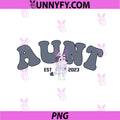 Aunt Trixie Cool Club Est 2023 PNG, Bluey Aunt Trixie Cartoon Design PNG
