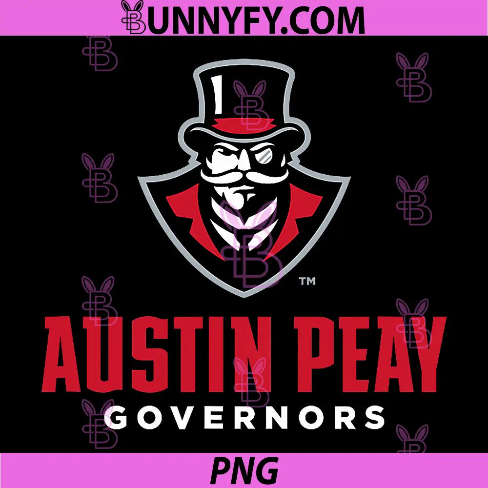 Austin Peay State Governors PNG, Apparel Fans PNG