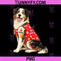 Australian Shepherd Mom PNG, I Love Mom Heart Tattoo Aussie PNG