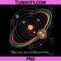 Autism Awareness PNG, Different Orbit Autism Support PNG