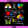 Autism Puzzle Heart PNG, Autism Awareness Graphics PNG