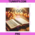 BUT GOD PNG, With Open Bible PNG