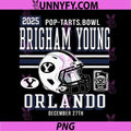 BYU Cougars Pop Tarts Bowl 2025 PNG, Officially Licensed PNG