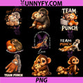 Baby Monkey Punch Plush PNG Bundle, Cute Monkey Punch Plush Hugging PNG