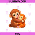 Baby Monkey Punch PNG, Love History PNG