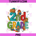 Back To School Second Grade PNG Capybara Student PNG