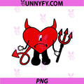 Bad Bunny Heart Devil SVG, Bad Bunny SVG