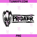 Predator Warrior Helmet Distressed Logo PNG, Sci Fi Movie Art PNG